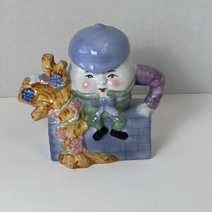 Vintage‎ Feitx Humpy Dumpty Decorative ceramic 70's fairytale tea pot